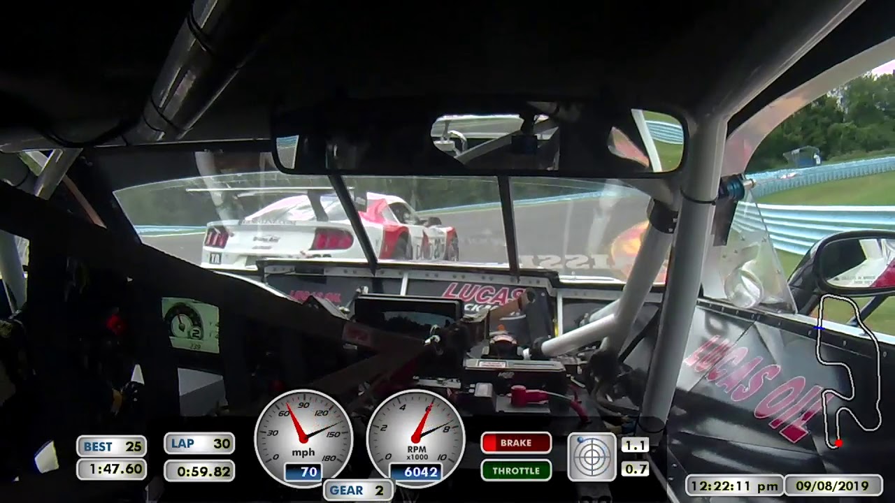 Tomy Drissi Battles Tight Race with Chris Dyson at Watkins Glen