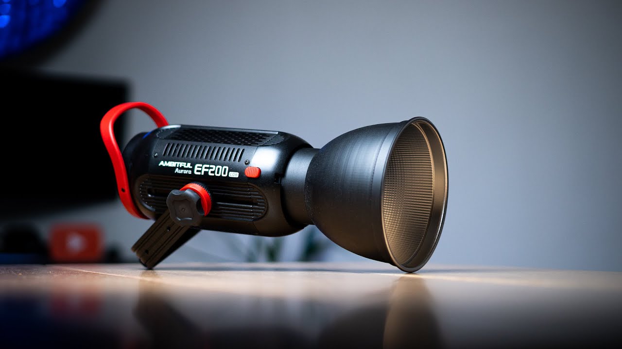 Ambitful Aurora EF200 - Powerful 200W Video Light // Is It Good?