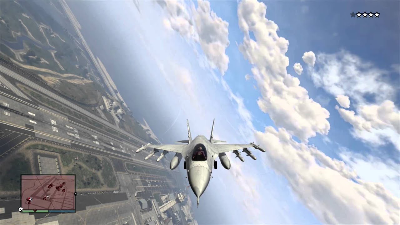 GTA V ONLINE: DOS HOMBRES EN EL CIELO