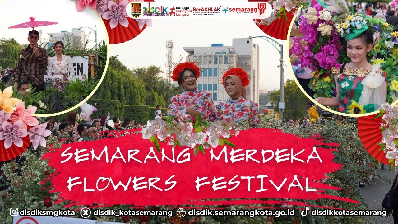 Semarang Merdeka Flower Festival 2024