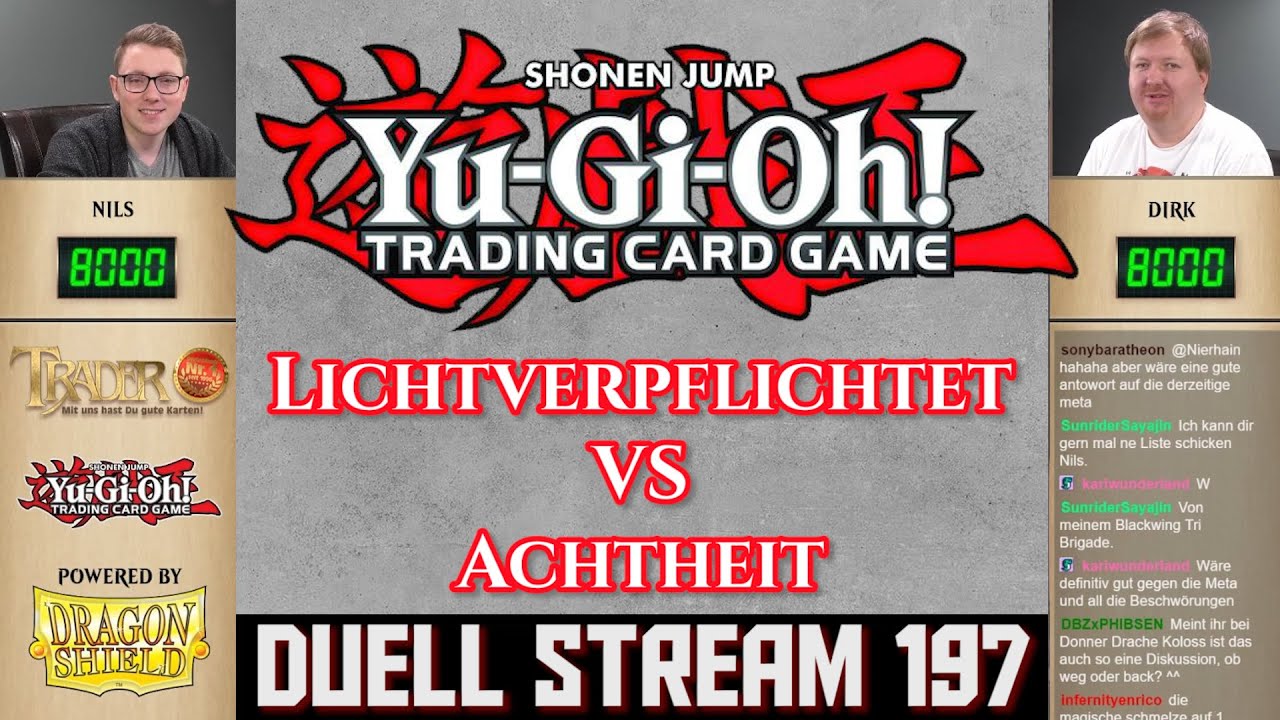 YuGiOh Lichtverpflichtet Chaos VS Achtheits | YGO deutsch | Yu-Gi-Oh! TCG Deck Duel 2021 | Trader