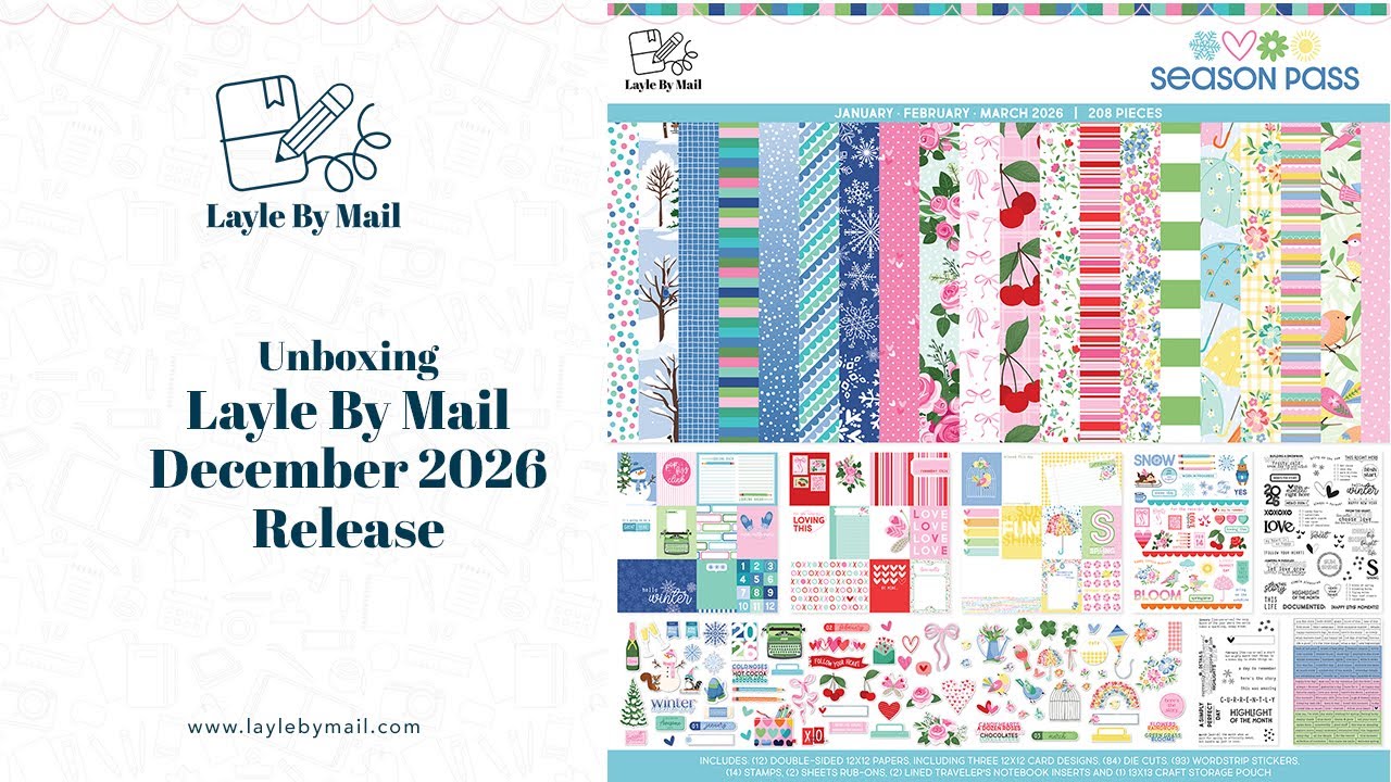 Layle By Mail | December 2025 Product Release Unboxing