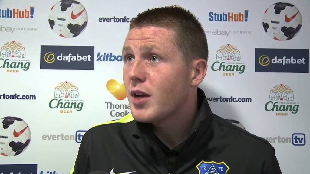 James McCarthy on his derby debut