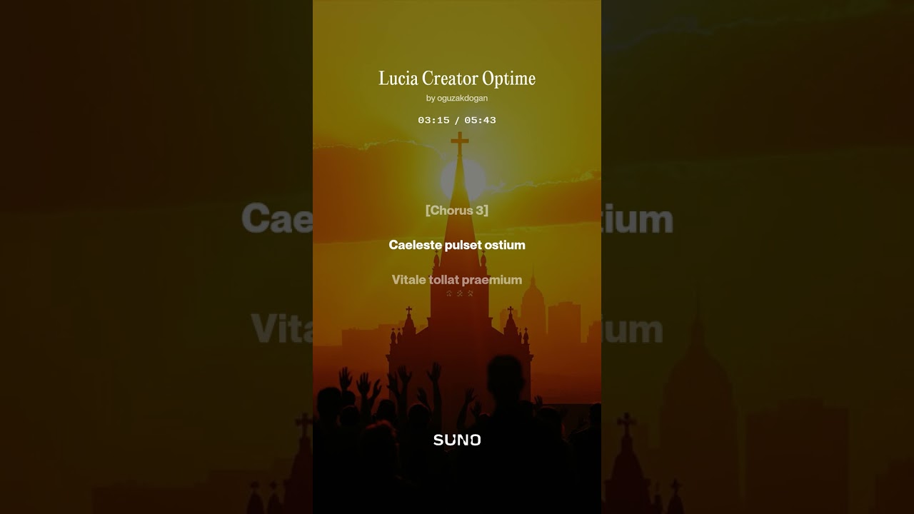 Religious Music - Lucia Creator Optime (High Power Gospels)