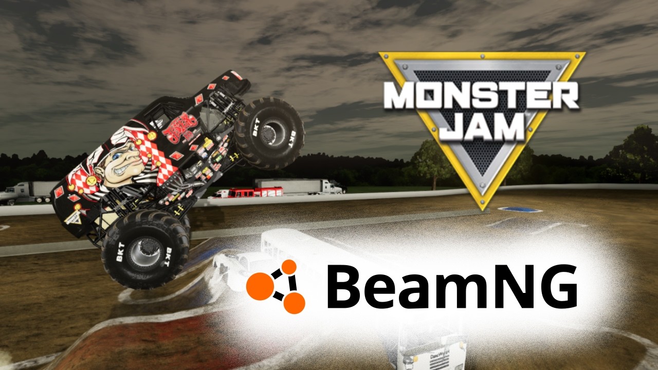 BeamNG Monster Jam Speedway Series - 2 - Gaithersburg, MD - FULL SHOW
