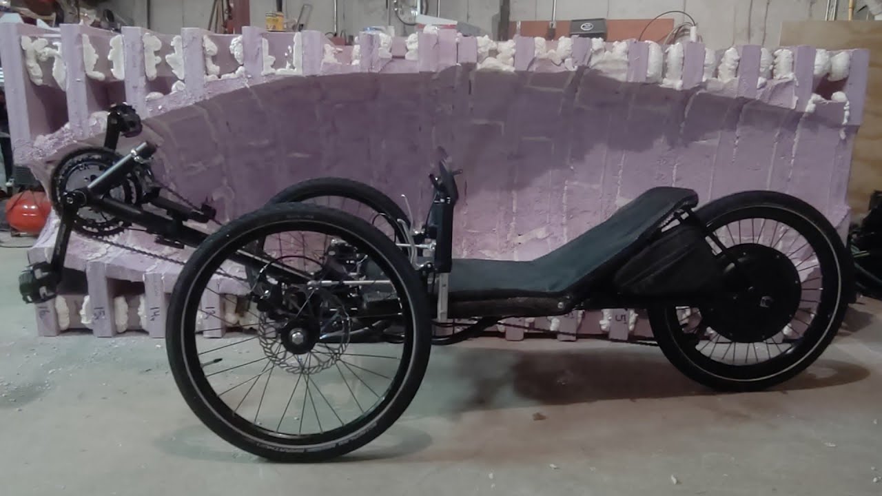 Recumbent Trike Build, Velomobile Edition 2023-02