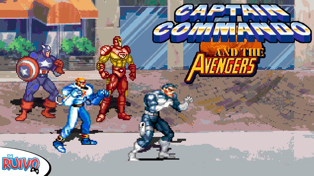 Captain Commando & Avengers 2021 - ÓTIMO OpenBOR!