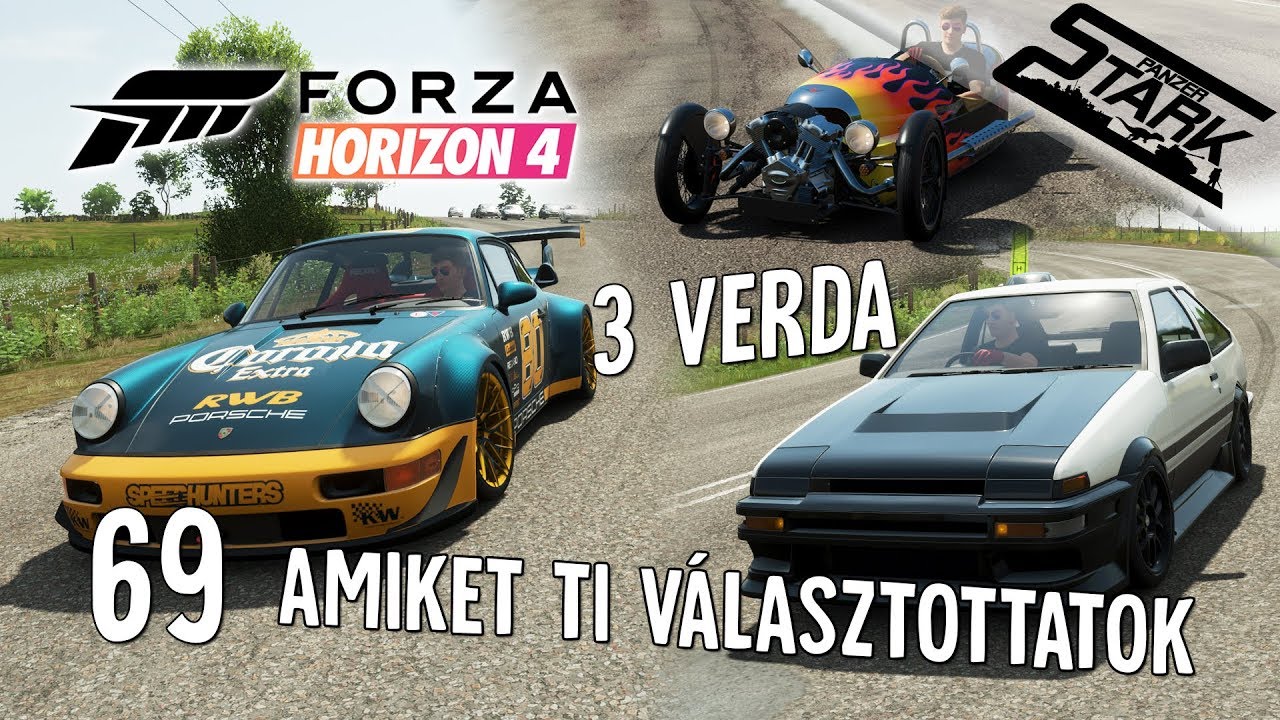 Forza Horizon 4 - 69.Rész (3 Verdával Versenyzem, Amiket Ti Választottatok) - Stark