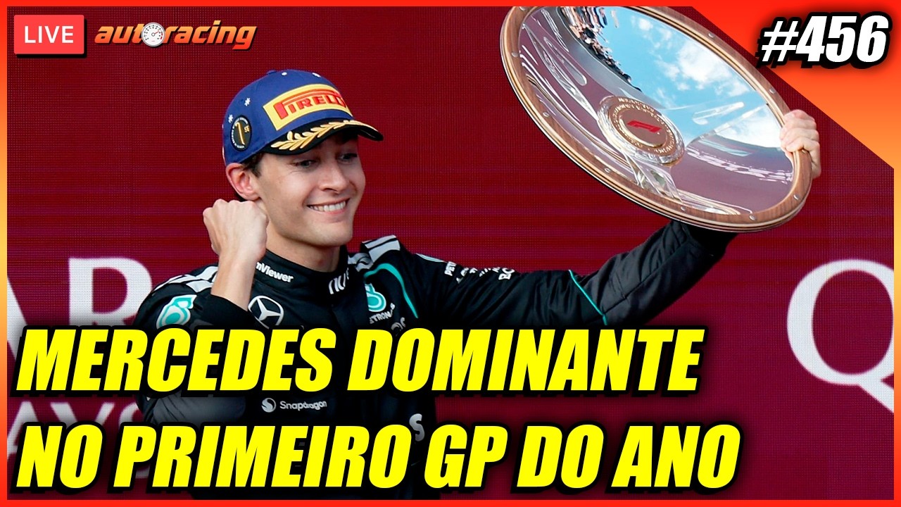 O LOUCOS VOLTOU!! MERCEDES DOMINANTE E ASTON MARTIN DECEPCIONA NO PRIMEIRO GP DO ANO