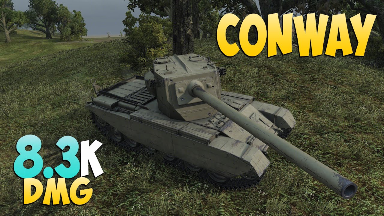 Conway - 5 Kills 8.3K DMG - Могучий! - Мир Танков