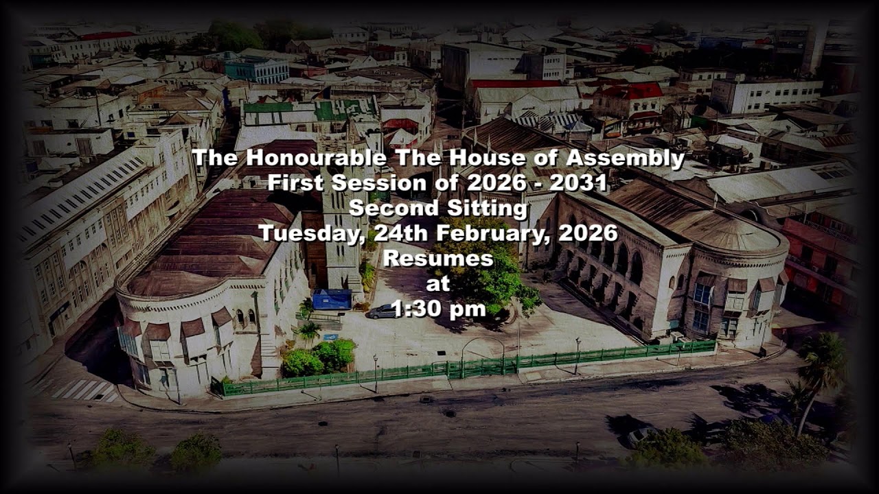 2nd Sitting of the First Session of the 2026-2031 The Honourable House of Assembly (Feb 24, 2026)