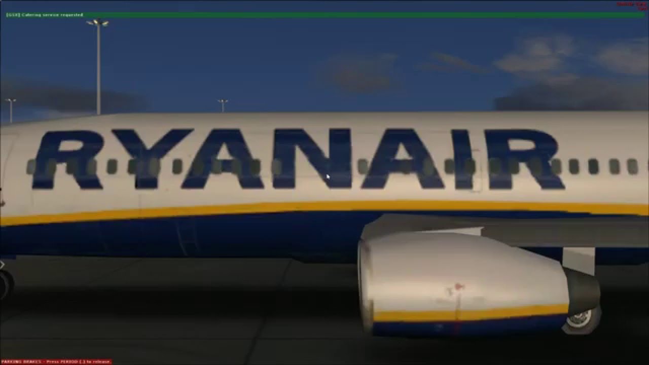 [FSX] PMDG 737 NGX | London Stansted (EGSS) to Perpignan (LFMP) Part 1