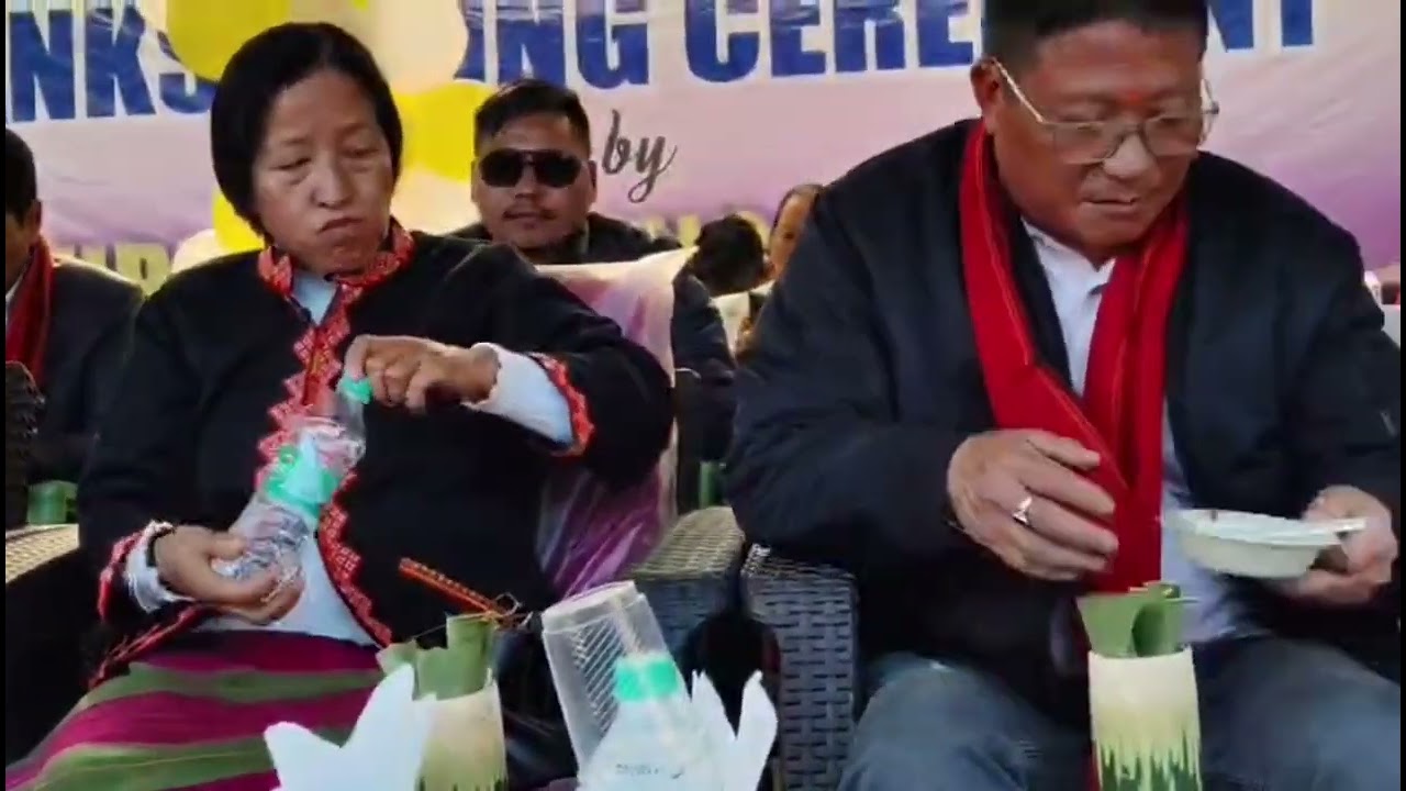 Thanks Giving party of ZPM shri Tamunang Talom 7th Jomlo Mobuk Circle 