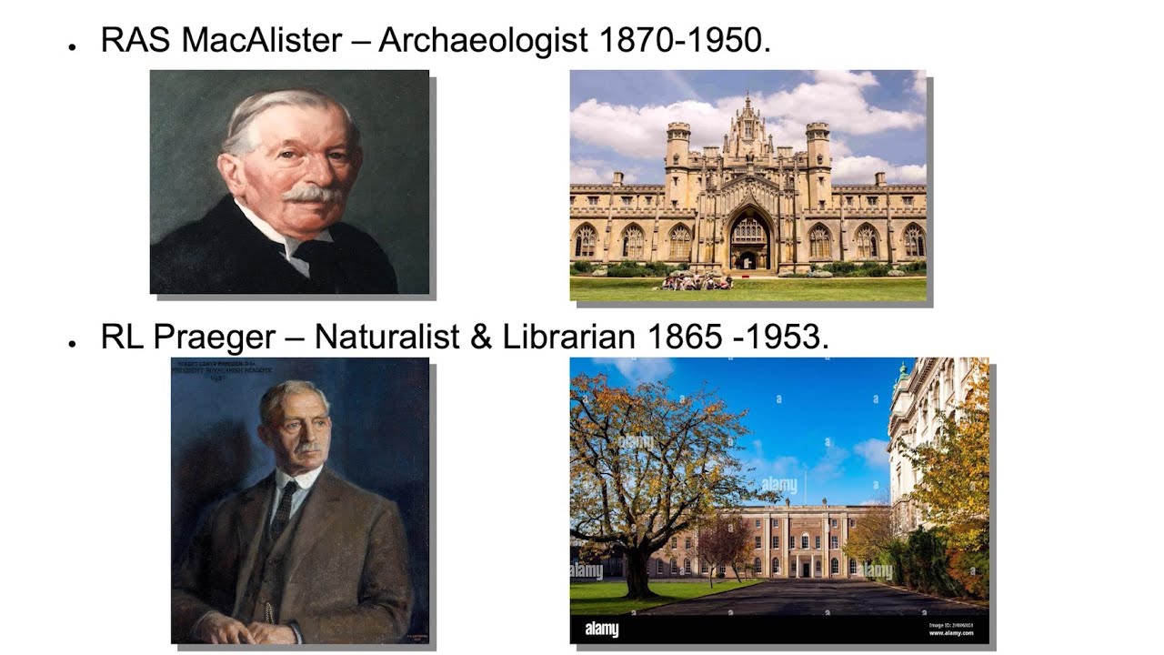 The lives and works of Mac Alister and Praeger
