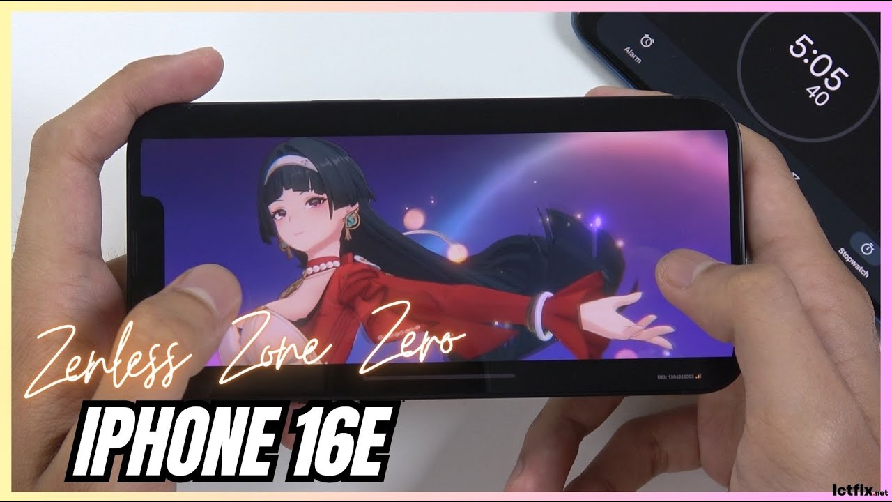 iPhone 16e Zenless Zone Zero Gaming Test ZZZ | Apple A18 | Smooth Performance Test