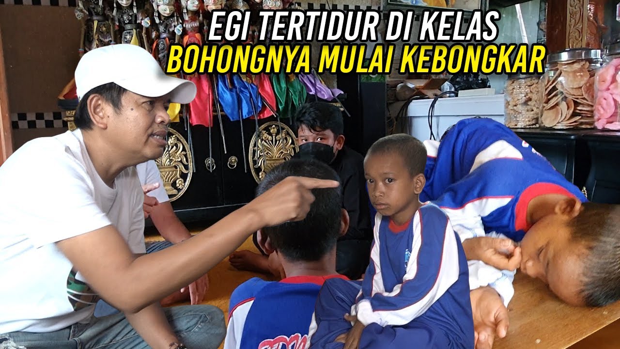 EGI TERTIDUR DI KELAS | DIAM2 MINUM ES & TERUS MUNTAH DI JALAN | AKHIRNYA BOHONGNYA TERBONGKAR