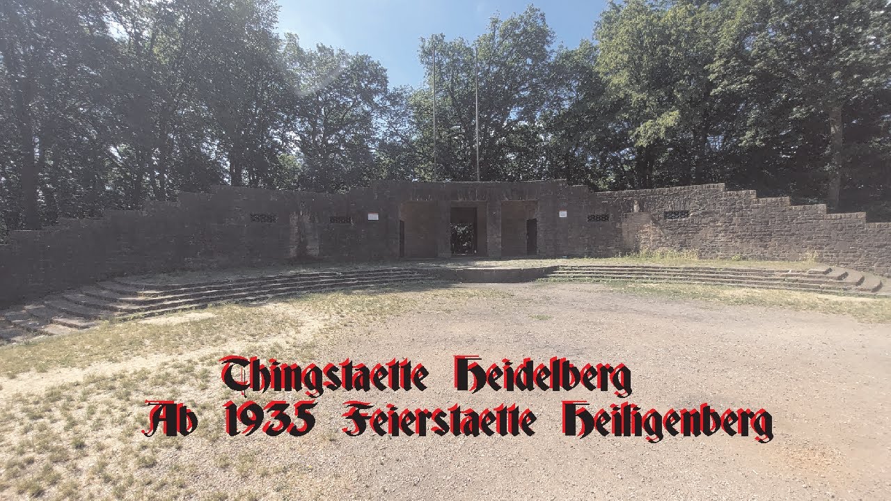 Die Thingstätte Heidelberg, ab 1935 Feierstätte Heiligenberg
