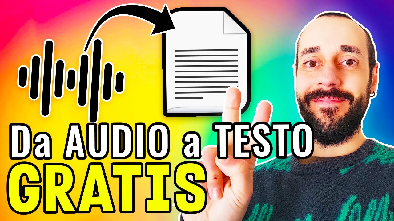 Come Trascrivere/Sbobinare QUALSIASI Audio o Video GRATIS e Online!