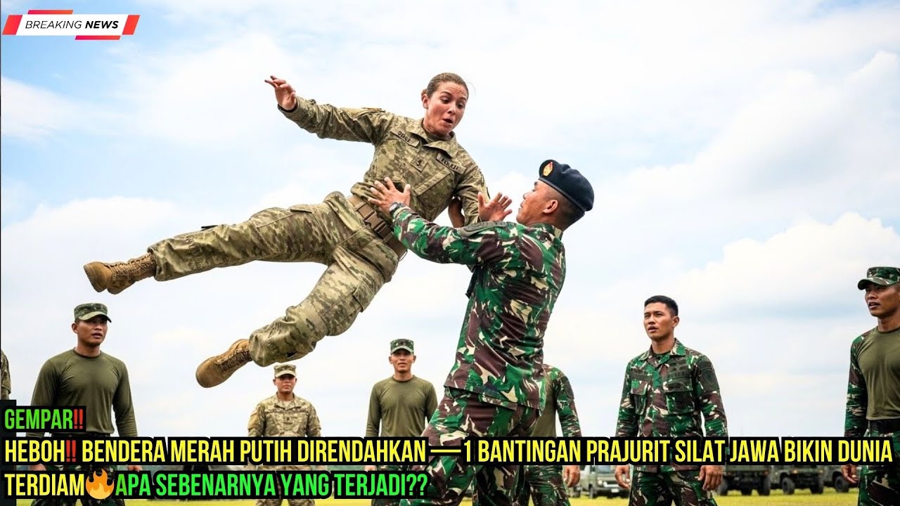 HEBOH! BENDERA MERAH PUTIH DIRENDAHKAN😱 1 BANTINGAN PRAJURIT SILAT JAWA BIKIN DUNIA TERDIAM🔥