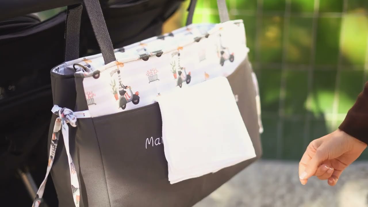 Bolso gemelar Gris Atelier de carrito personalizado
