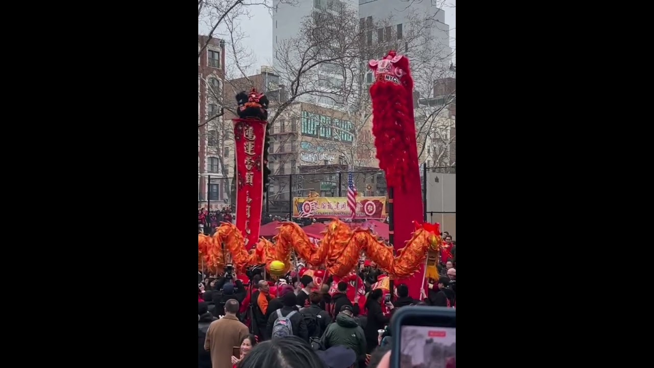 大年初一纽约唐人街2026发大财