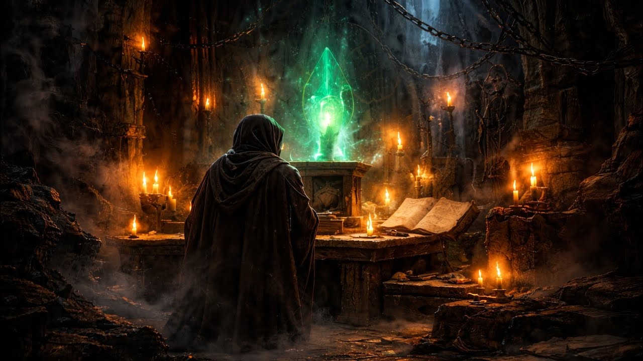 Fantasy Ambience | Arcane Mage Tower 🔮 | Magic Library Music for Relax, Study & Sleep | 1 Hour