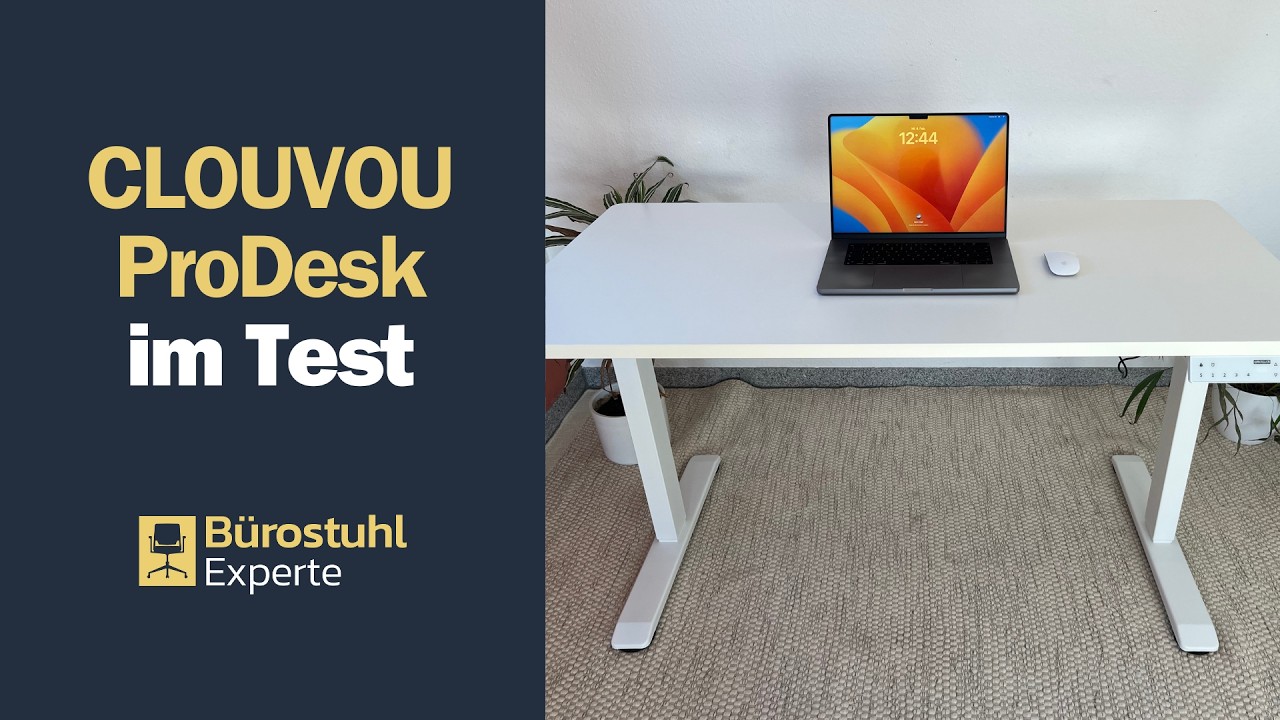 CLOUVOU ProDesk im Test: höhenverstellbarer Schreibtisch für Home Office und Büro