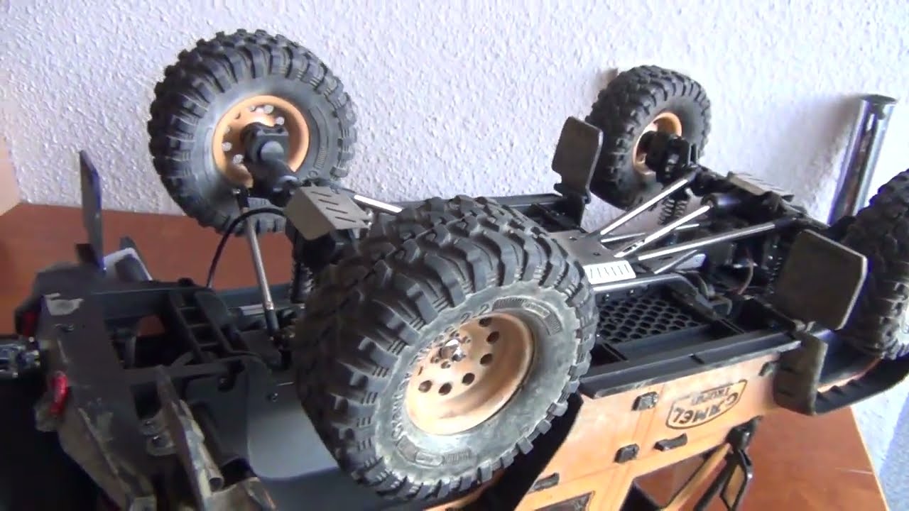 MJX Allrock H8H 1/8 Scale - Suspension and Shockabsorbers Upgrade