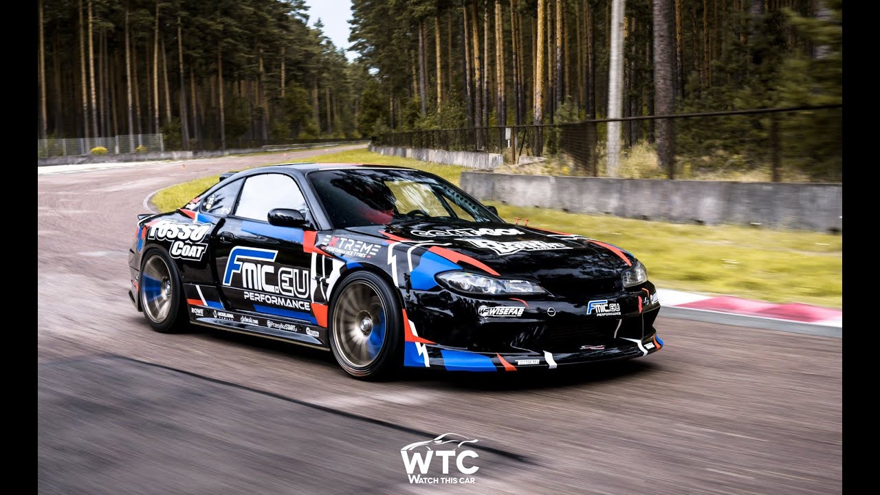 #18 IT'S RIGA BABY Grzegorz Hypki Nissan S15 FMIC.eu performance Drift masters 2020 Drift crash