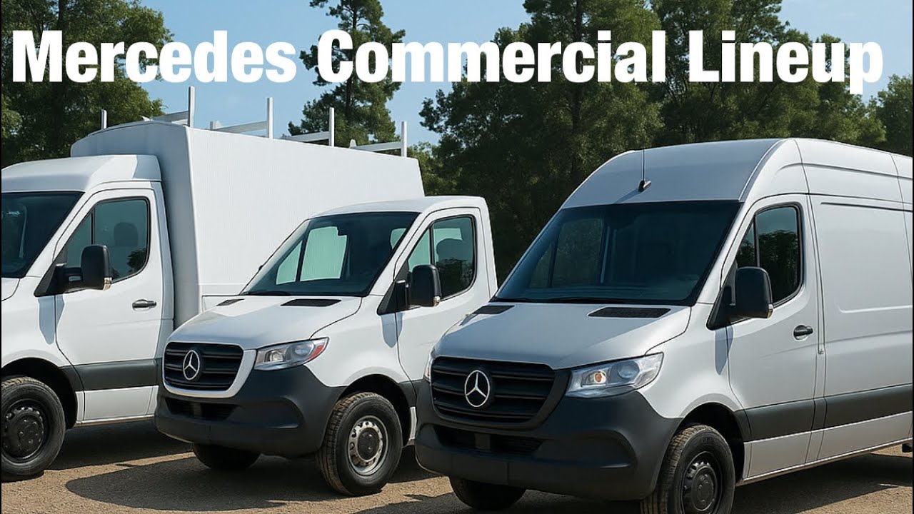 Mercedes-Benz Sprinter Commercial Fleet Walkaround | Box Truck, Utility & Cargo Van