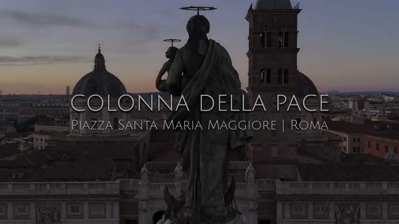 COLONNA DELLA PACE, Roma [Volo autorizzato da Prefettura di Roma, ENAC, ENAV]