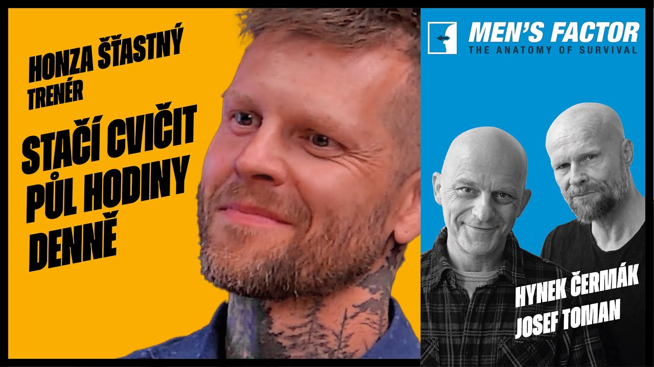 Stačí cvičit půl hodiny denně. Klidně doma, bez steroidů a bez výmluv, říká trenér Honza Šťastný