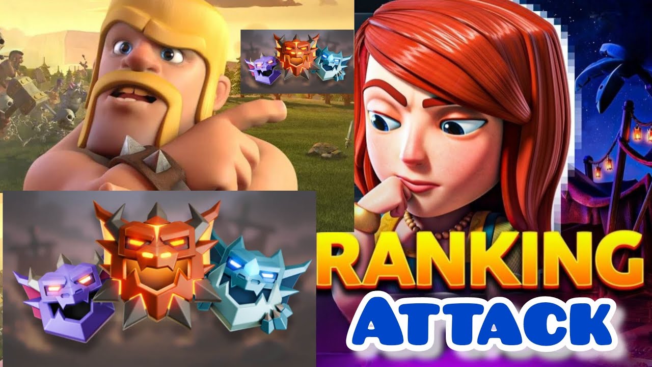 RANKING ATTACK WITH USE EQUIPMENT BEST🙀😱 CLASH OF CLANS #supercell #coc #clash 