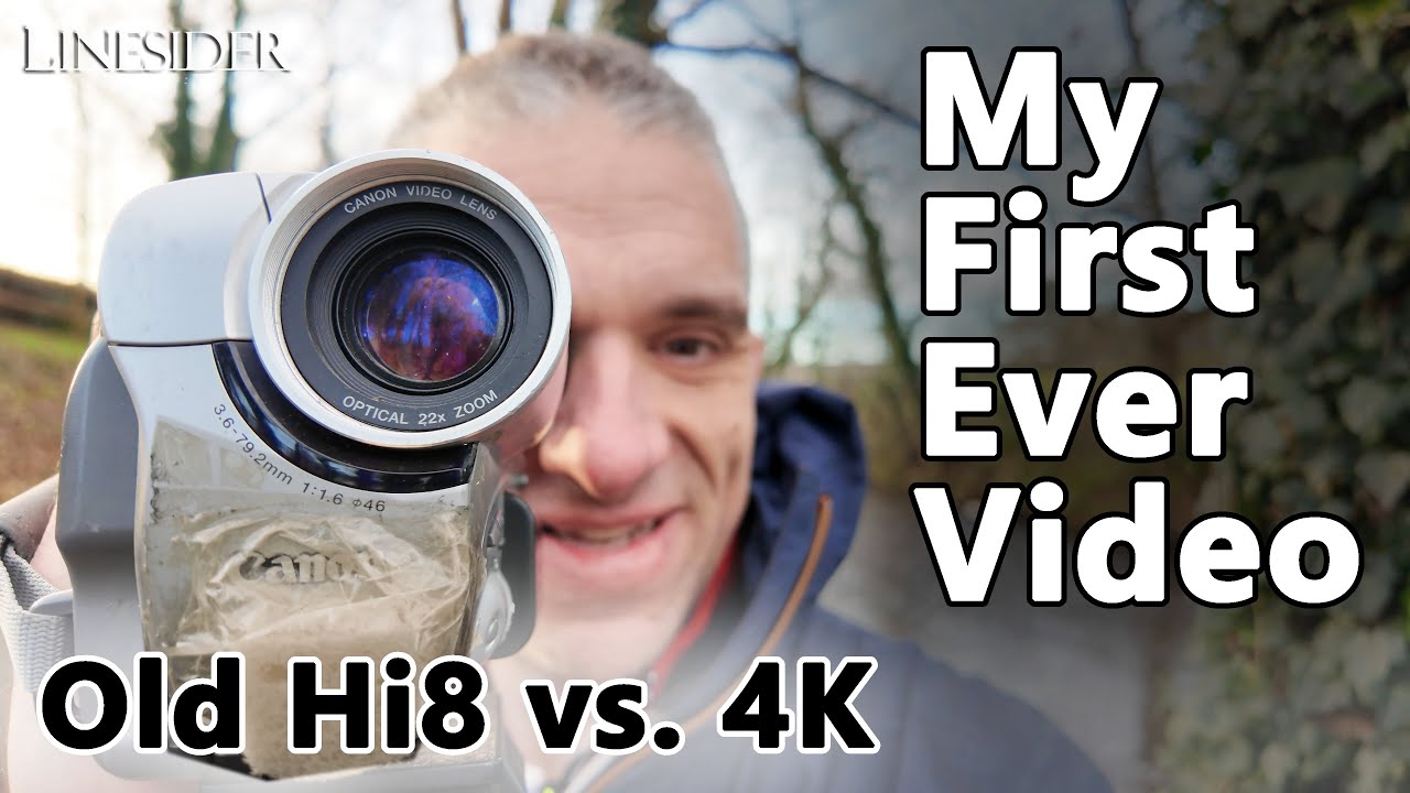Моё первое видео — сравнение старой камеры Hi8 и 4K.