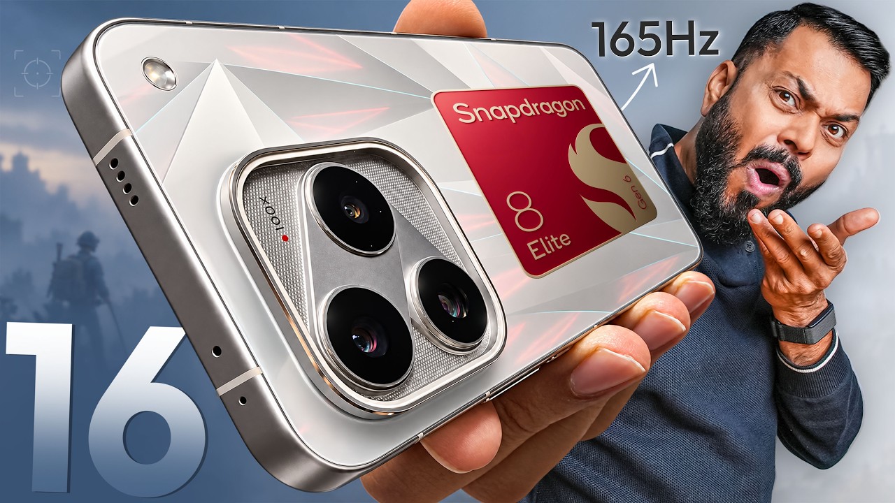 iQOO 16 Unboxing & First Look ⚡ SD 8 Elite Extreme Gen 6, 8400mAh, 2K+165Hz & More