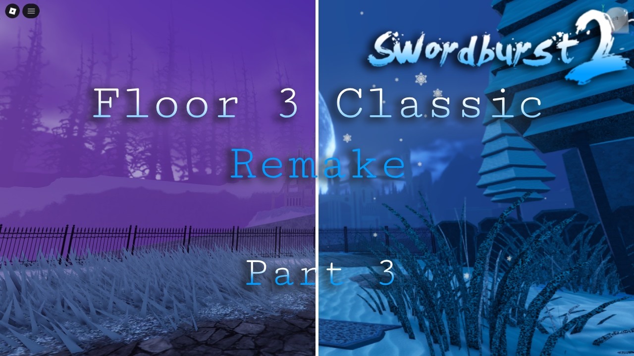 Remaking Floor 3 in Swordburst 2 ⚔️ Speed Build Part 3