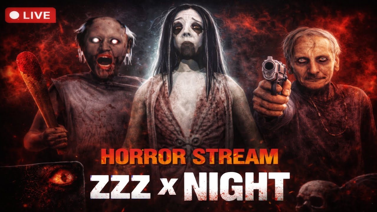 I Survived the Scariest Night 😱 | Granny Horror Live Gameplay