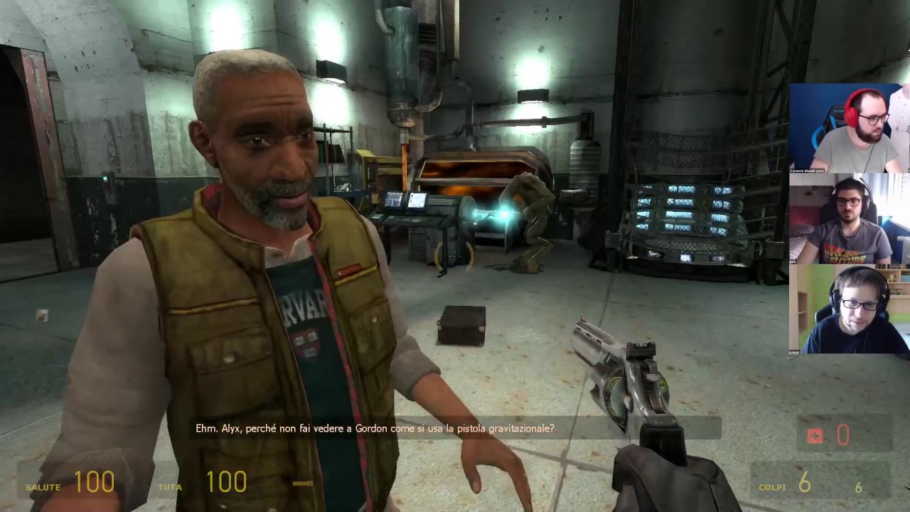 Half Life 2 coop - Aiah! La Mia Gamba!