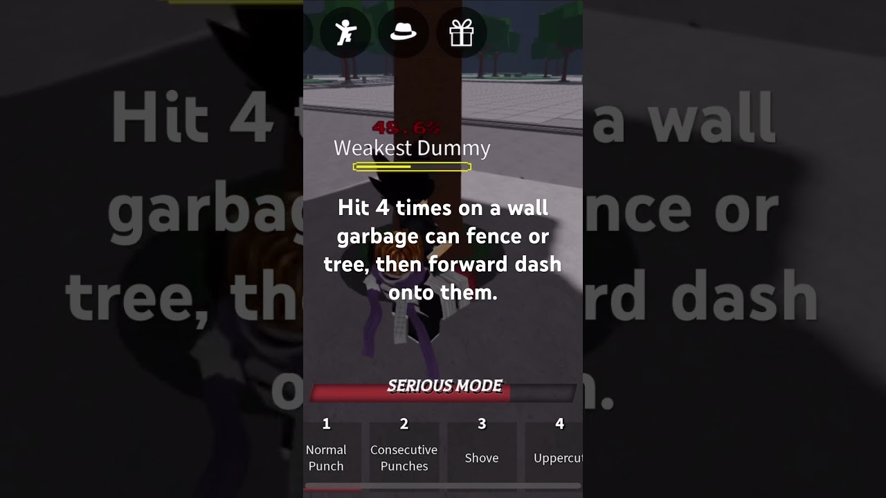 How to do wall combo in The Strongest Battlegrounds.