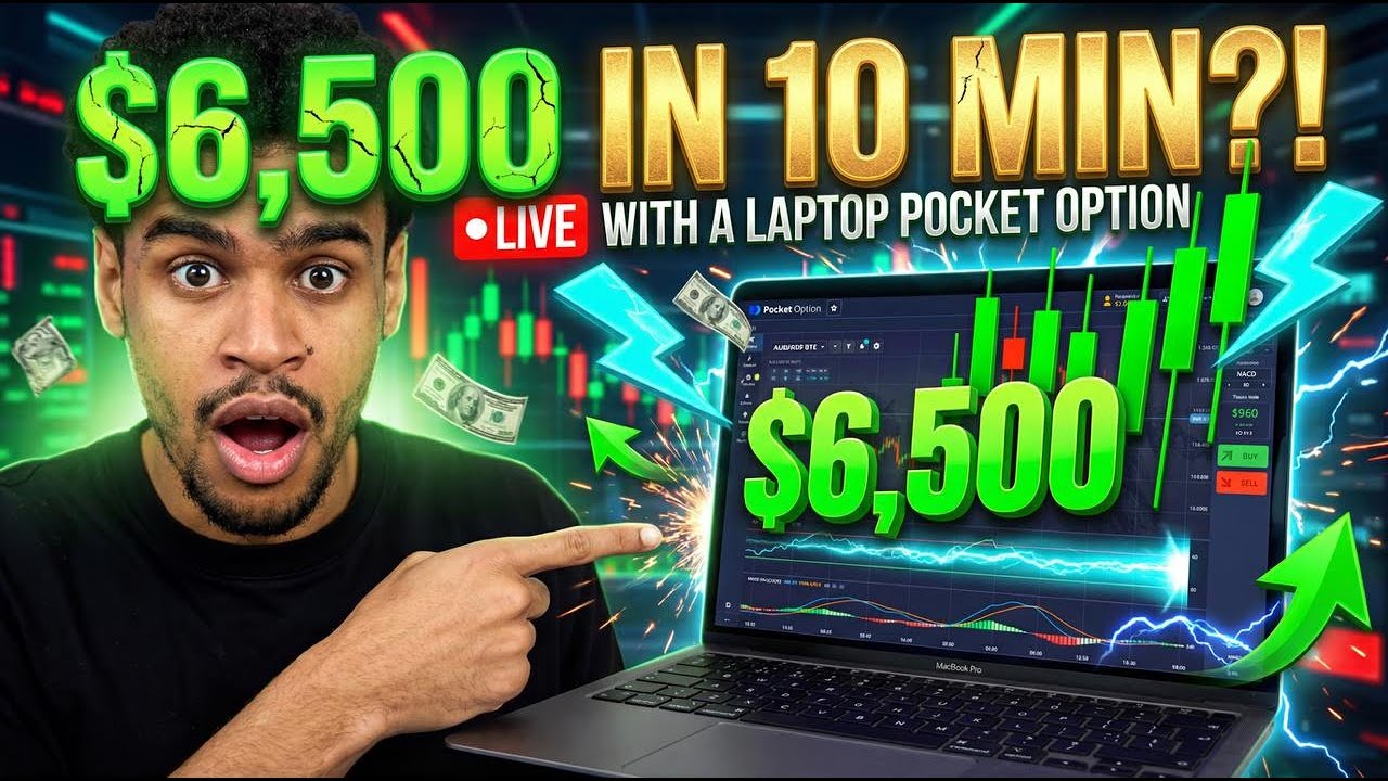 WILL I MADE 6,500$ ONLY ON LAPTOP ON BINARY OPTIONS? | BINARY OPTIONS BROKER