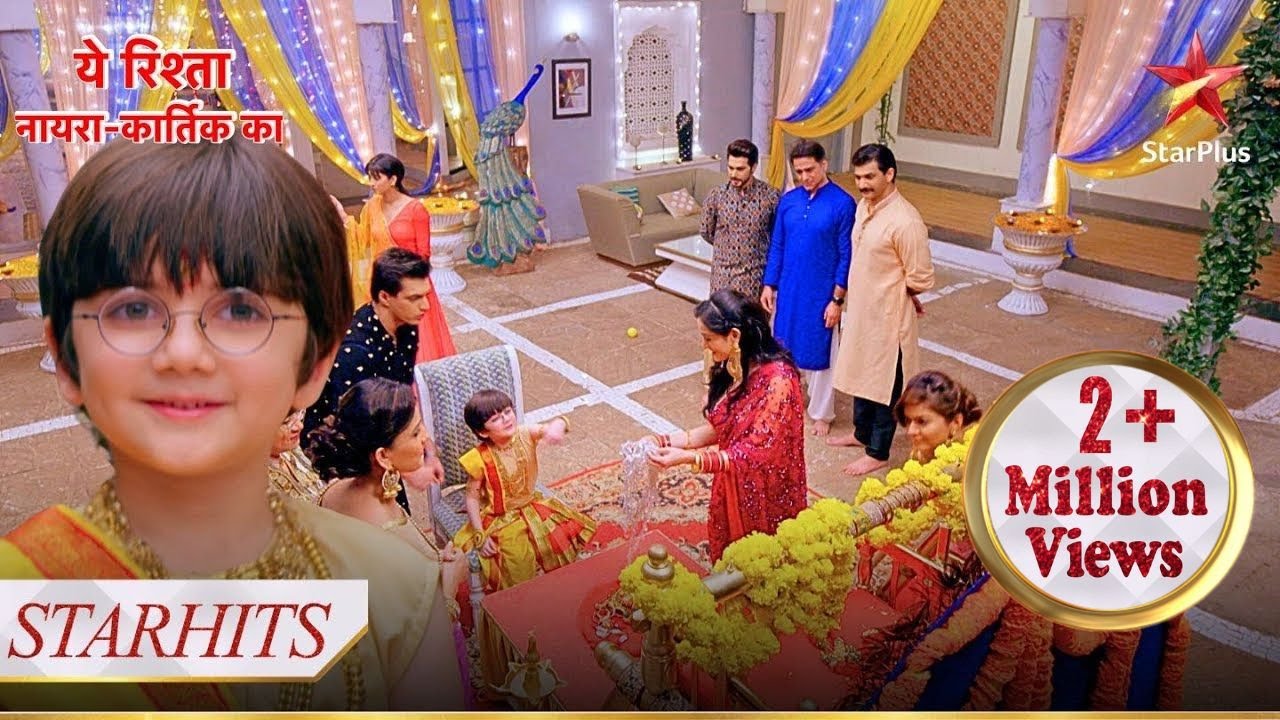 Kairav ne banaaya Krishna ka jhoola! | Yeh Rishta - Naira Kartik Ka