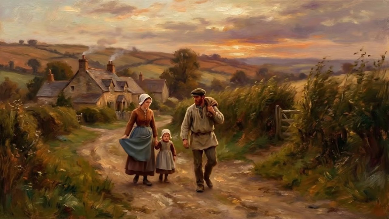 Visual Poems | One Gentle Day in a Victorian English Village | Relaxing Classic Music 2026