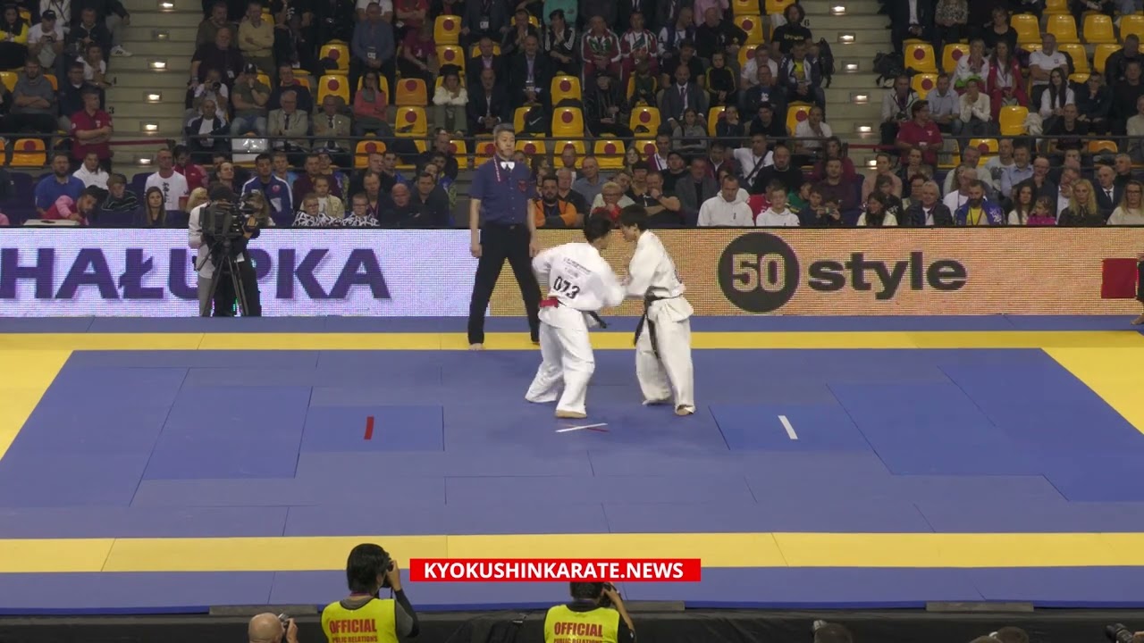 7th WKO WC: 1/4 -65 Yuki Otsubo (Japan, aka) - Kazuto Teshima (Japan)