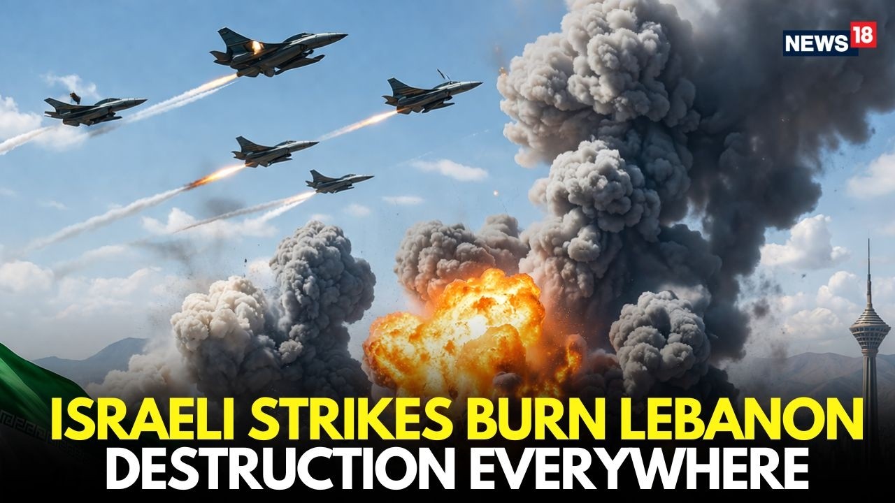 Israel&rsquo;s Deadly Attack on Lebanon | Strikes Burn Cities, Destruction Everywhere | Caught on Cam-LIVE