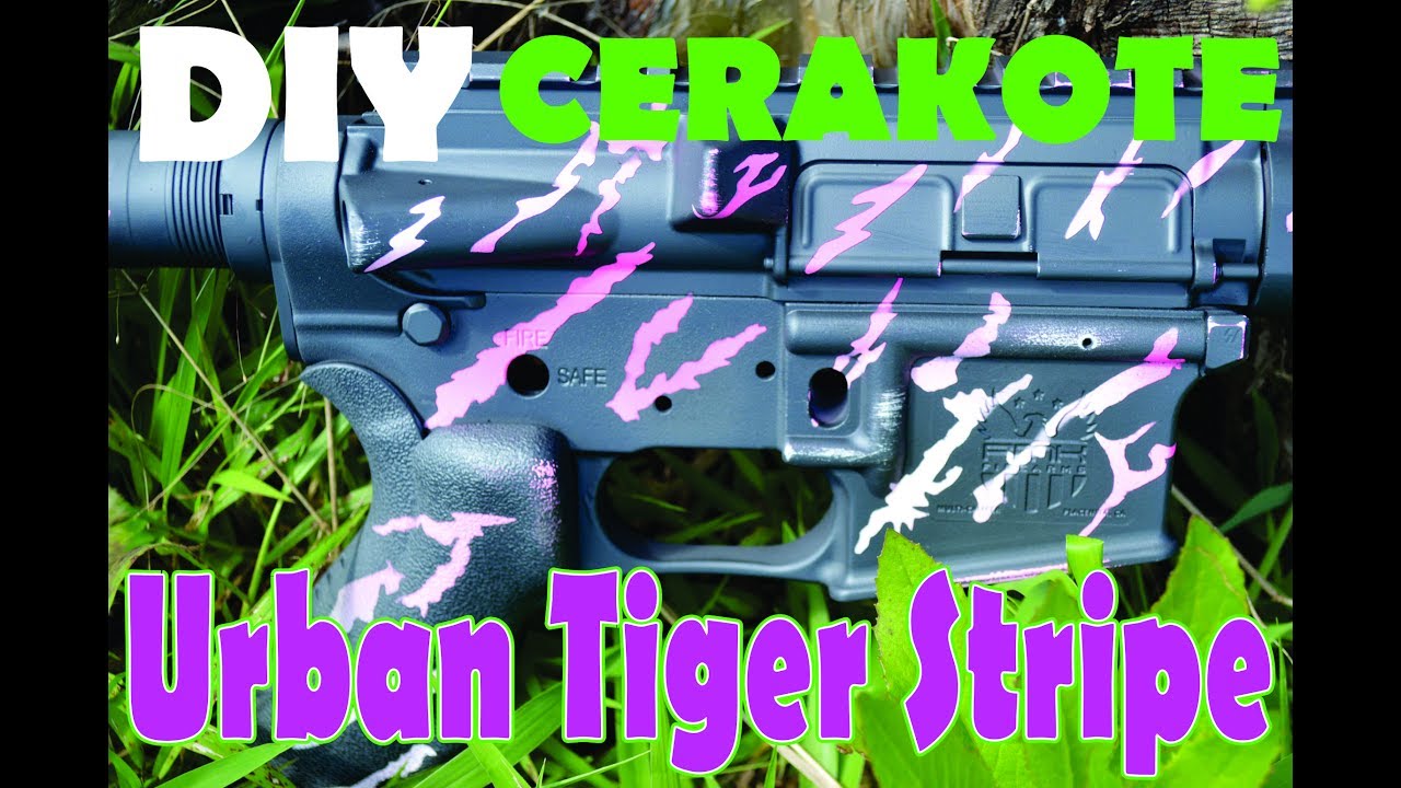 DIY Cerakote Urban Tiger Stripe Camo
