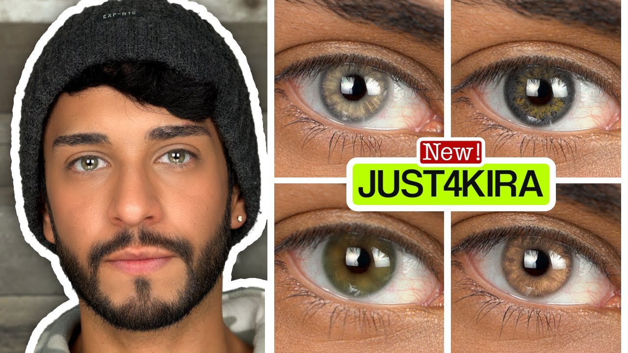 NEW JUST4KIRA Contact Lenses | Very Natural Looking! 👀💫