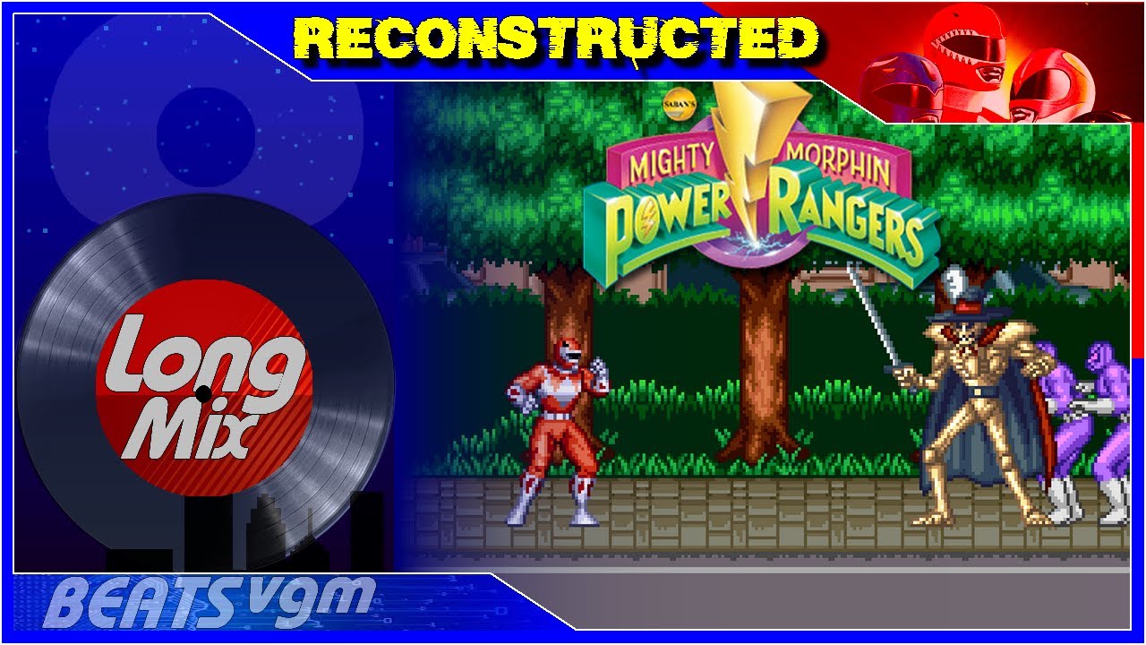 Mighty Morphin Power Rangers - City Stage (Reconstructed Long Mix 8-BeatsVGM]