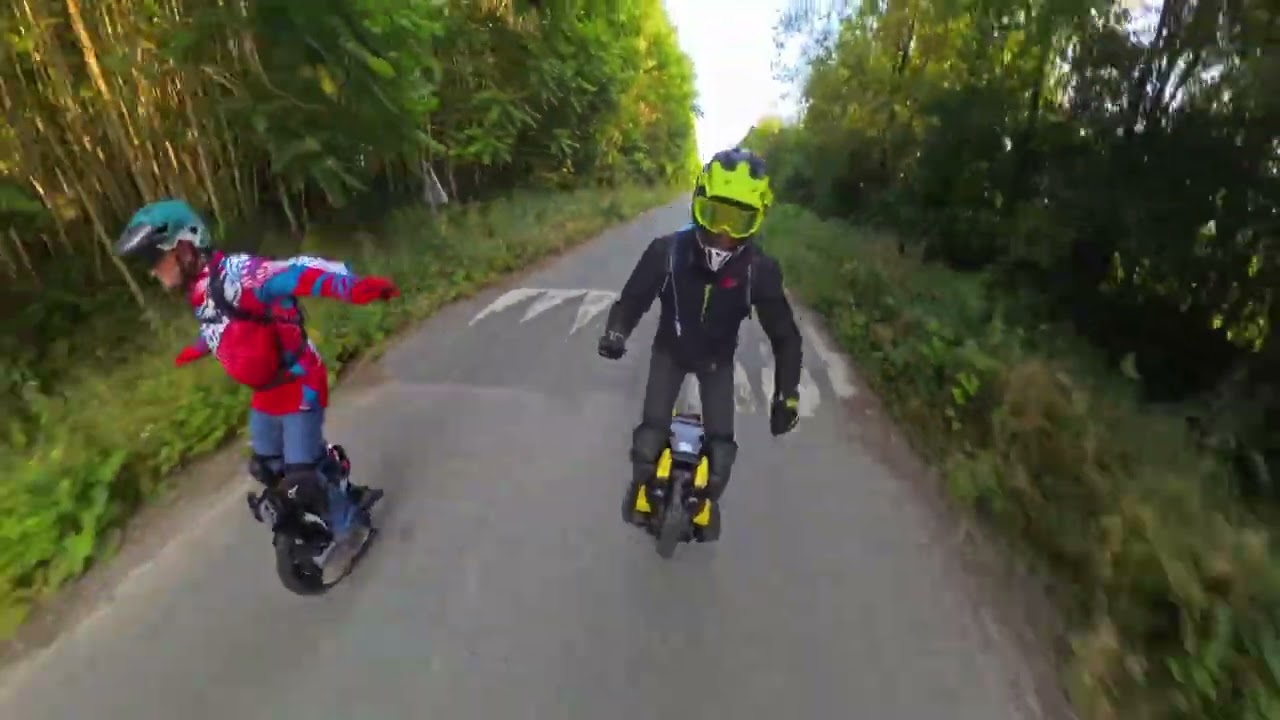 Ride gyroroue forêt de l'Hautil et Cergy du 16 juin