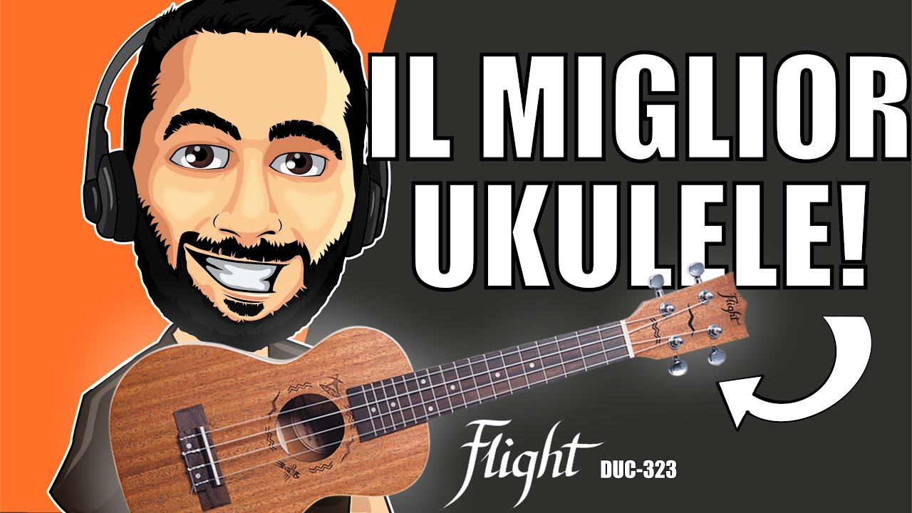Miglior Ukulele per iniziare! Flight DUC 323 Designer Series