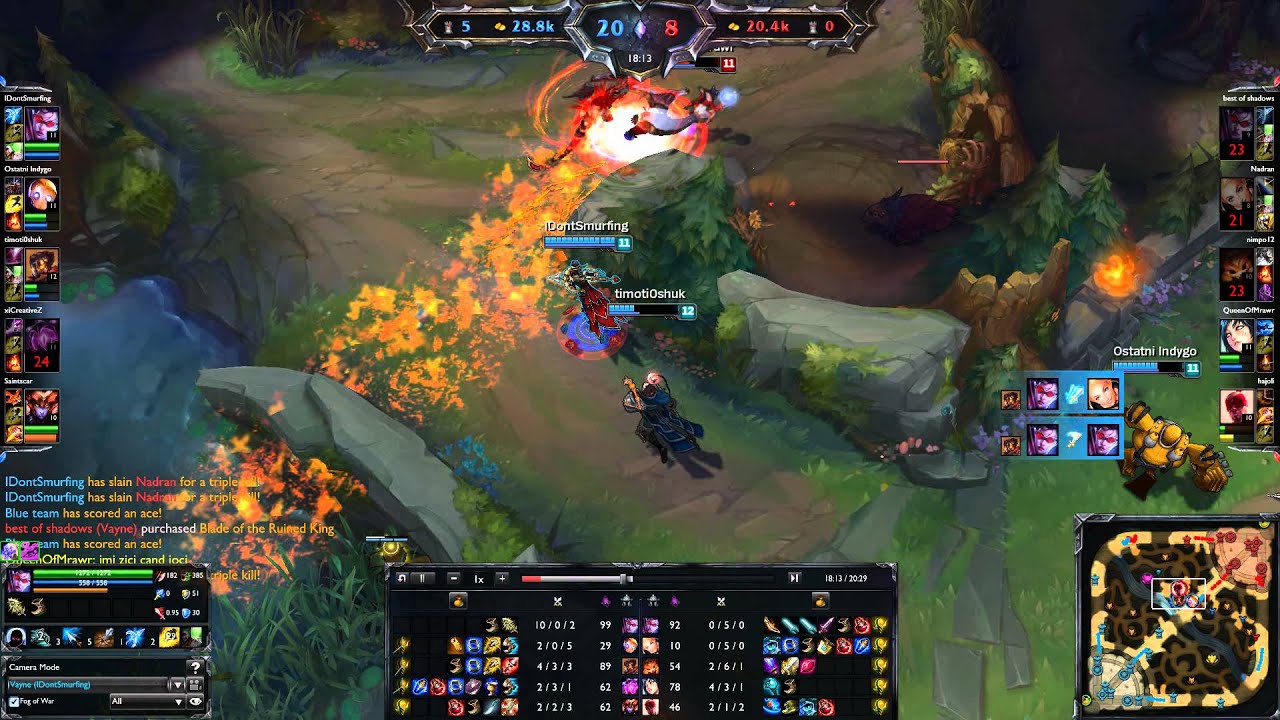 Preseason 5 - Vayne troll hack